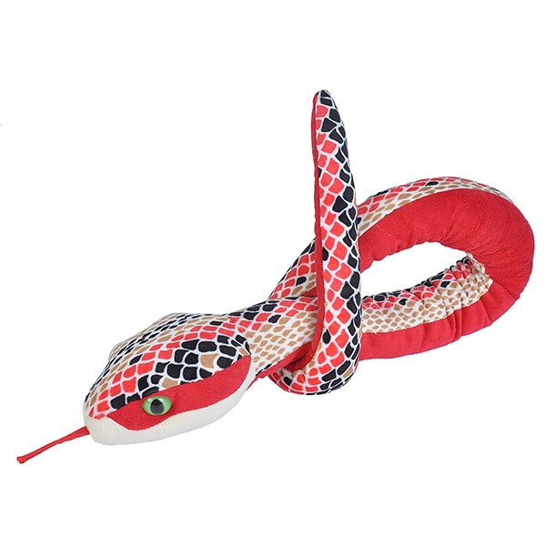 RED SCALES 54" PLUSH SNAKE